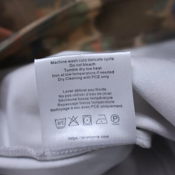 ANATOMIE Camo Karo Cargo Pant Camouflage Brown Green Casual Women's XS - Picture 10 of 10